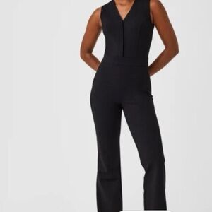 SPANX The Perfect Black Wide Leg Jumpsuit